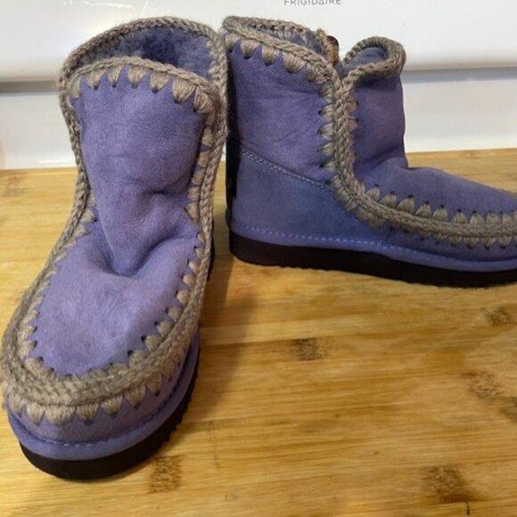 Mou Purple 18 Sheepskin Boot - Size US 5 / 6 - EU 36 - Picture 13 of 16